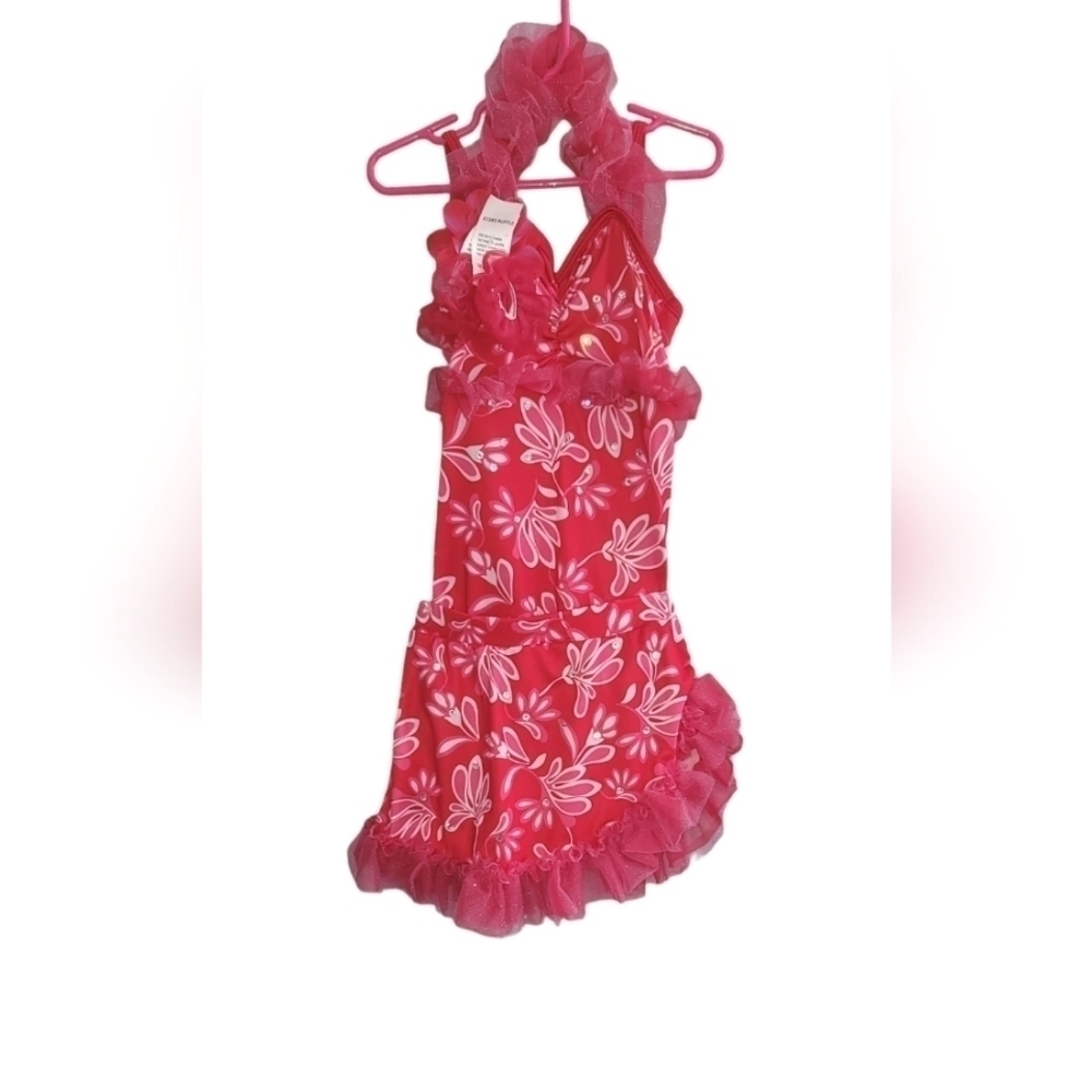 DANCE Recital Costume 2 piece with accessories  NWT